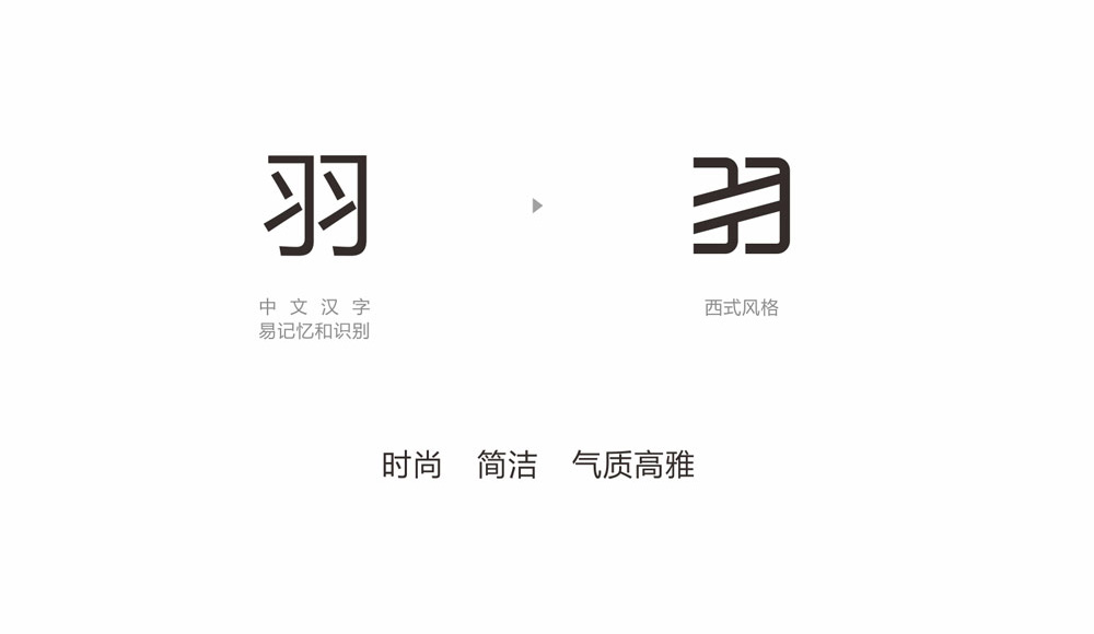 羽藤时尚女装品牌LOGO设计